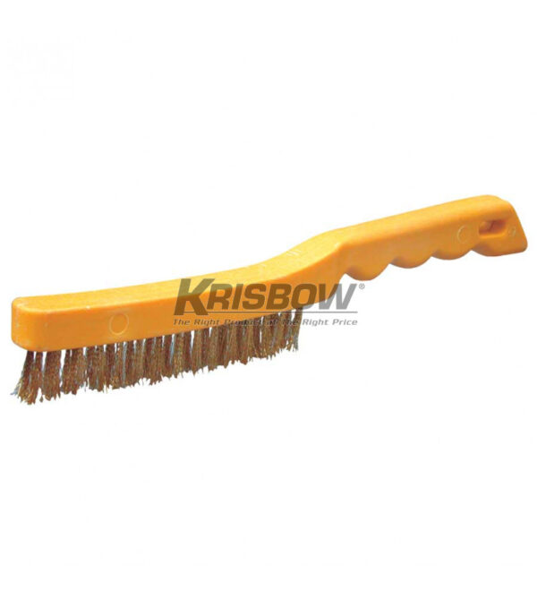 SIKAT SCRATCH BRUSH SS WIRE 3ROW KRISBOW KW0300067-0