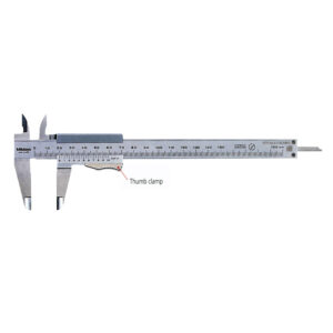 VERNIER CALIPER CLAMP 8IN/0.02MM 531-129 MITUTOYO MT0000121-0