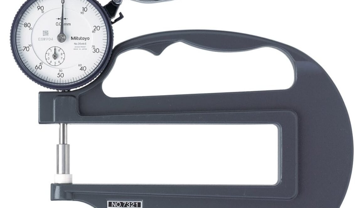DIAL THICKNESS GAGE 10/0.01MM 7321 MITUTOYO MT0000365