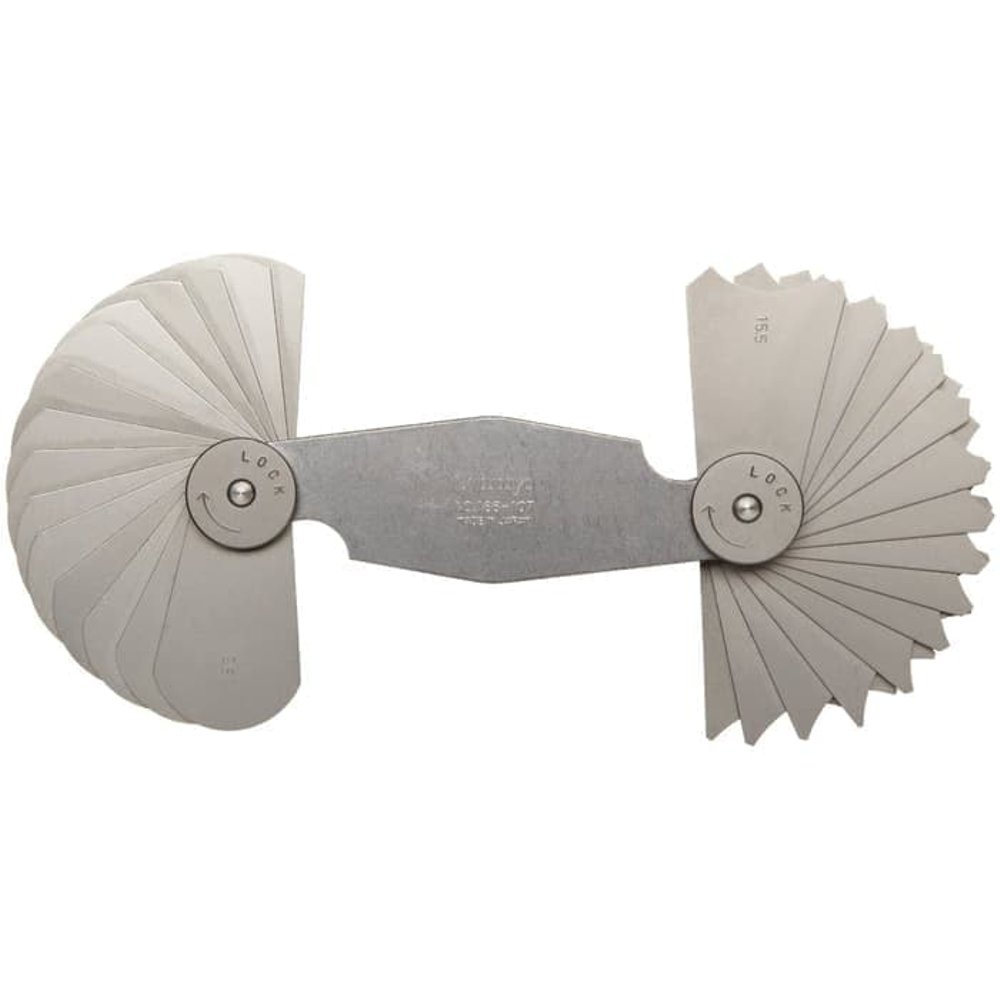 RADIUS GAGE 15.5-25MM (30PAIRS) 186-107 MITUTOYO MT0000504-0