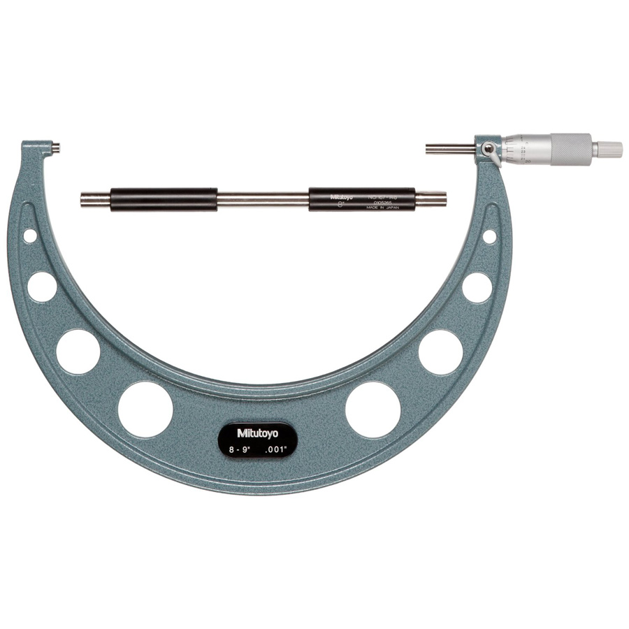 OD MICROMETER 8- 9IN/0.001 103-185 MITUTOYO MT0000747-0