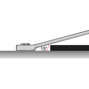 Kunci Kombinasi Long Combination 15Deg Offset 19mm TopTul AAEA1919-0