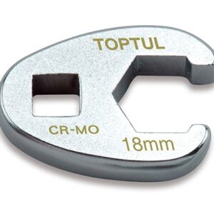Kunci Pas 3/8" DR 6pt Flare Nut Crowfoot Wrench 14mm Toptul AEAV1214-0