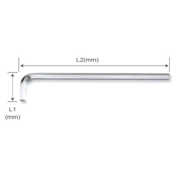 Kunci L Extra Long Hex Key Wrench 3.0mm Toptul AGAE0313-32662