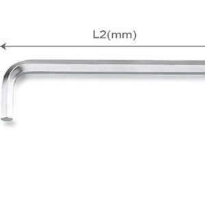 Kunci L Long Type Hex Key Wrench 10mm Toptul AGAL1018-0