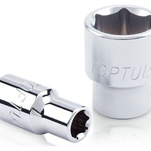 Kunci Sock 1Per4 Inch Dr. 6Pt Sockets 4mm Toptul BAEA0804-0