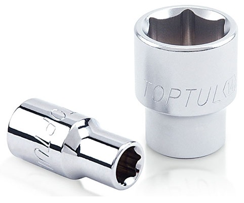 Kunci Sock 1Per4 Inch Dr. 6Pt Sockets 7mm Toptul BAEA0807-0