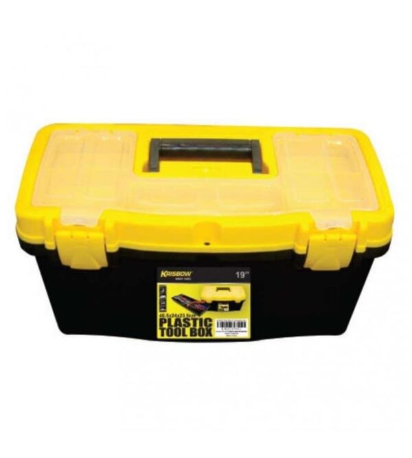 TOOL BOX 49X25X23.5CM PLASTIC KRISBOW 10219959-22683