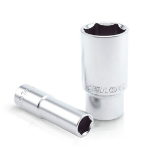 Kunci Sock Deep Sockets 6Pt 27mm 1/2 Inch Drive Toptul BAEE1627-0