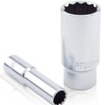 Kunci Sock Deep Sockets 12Pt 22mm 3/8 Inch Drive Toptul BAEF1222-0