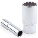 Kunci Sock Deep Sockets 12PT 1/2" Drive 16mm Toptul BAEF1616-0