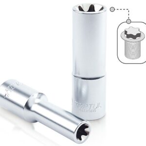 Kunci Sock Deep Star Sockets 1/2" E10 Toptul BAEH1610-0