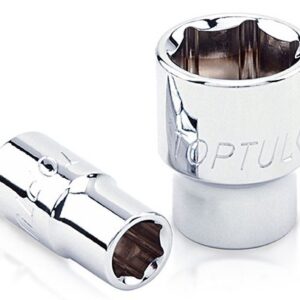 Kunci Sock 1/4" DR. 6PT Sockets 3/16" Toptul BBEA0806-0