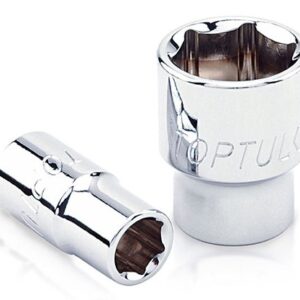 Kunci Sock 1/4" DR. 6PT Sockets 1/2" Toptul BBEA0816-0
