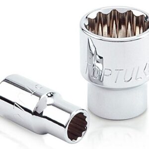 Kunci Sock 1/4" DR. 12PT Sockets 11/32" Toptul BBEB0811-0