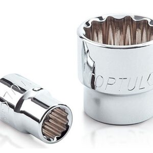 Kunci Sock 3/8" DR 12PT Socket 11/32" Toptul BBEB1211-0