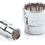 Kunci Sock 3/8" DR 12PT Socket 11/16" Toptul BBEB1222-0