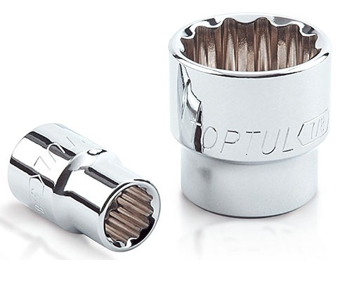 Kunci Sock 3/8" DR 12PT Socket 13/16" Toptul BBEB1226-0