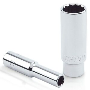 Kunci Sock 1/4" DR. 12PT Deep Sockets 1/4" Toptul BBEF0808-0