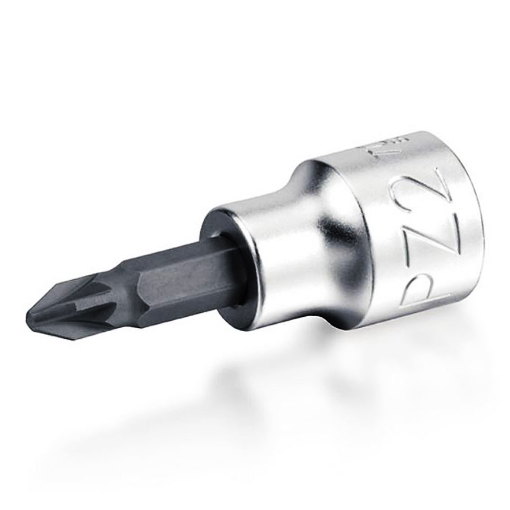 Kunci Sock 1/4" DR. Pozi Bit Sockets PZ2 Toptul BCBA08P252-0