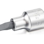 Kunci Sock 1/4" DR. Slotted Bit Sockets 1.2x6.5mm Toptul BCCA086E-0