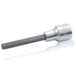 Kunci Sock Hex Bit Socket Extra Long 1/2" 12.5mm SQ 5mm TOPTUL BCEA160552-0