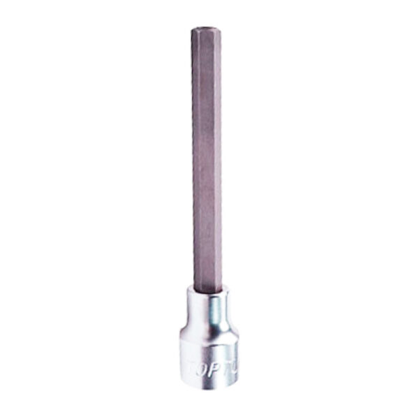 Kunci Sock Hex Bit Sockets Satin 1/2" DR 6 140 mm TOPTUL BCIA160652-22470