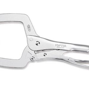 Tang Pengunci C-Clamp Locking Pliers with Swivel Pads 11" Toptul DMAA1A11-0