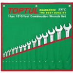 Kunci Kombinasi Offset Standard Combination Wrench Set 15° Toptul GBAA1604-0
