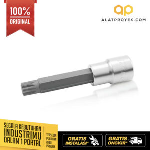 Kunci Sock Star Tamperproof Bit Sockets L 1/2" DR T40 TOPTUL BCKA164052-0