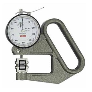 Dial Thickness Gage Roller Type 0-10mm/0.01mm Krisbow KW0600446-0