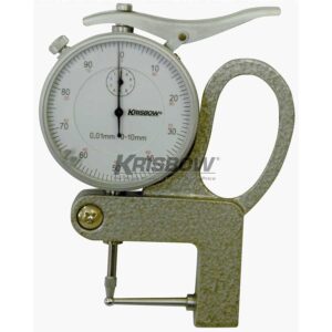 Dial Thickness Gage Pipe 0-10mm/0.01mm Krisbow KW0600449-0