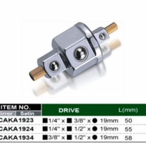 Adaptor Sambungan Sock 3/8" X 1/2" X 19MM Magnetic 2 Way Toptul CAKA1934-0