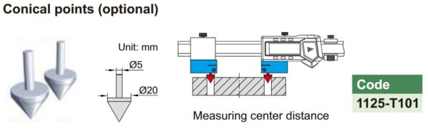 Conical Points (Pair) Insize 1125-T101-23681