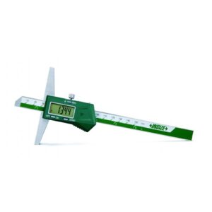 PENGUKUR KEDALAMAN WATERPROOF DIGITAL DEPTH GAGE (base length 100mm) 0-200mm/0-8" INSIZE 1149-200-0