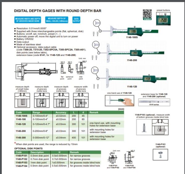 TITIK DISK POINTS (for narrow grooves) 0.7mm INSIZE 1148-P102-24346