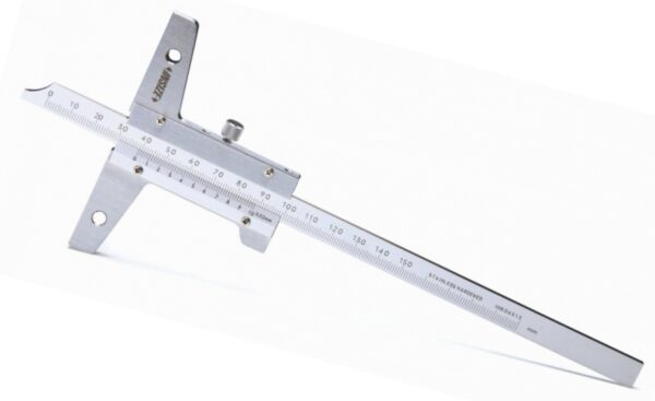 Vernier Depth Gage (Base Length 100mm) 0-300mm Insize 1247-3001-0