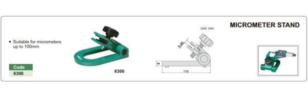 Micrometer Stand Insize 6300-23480