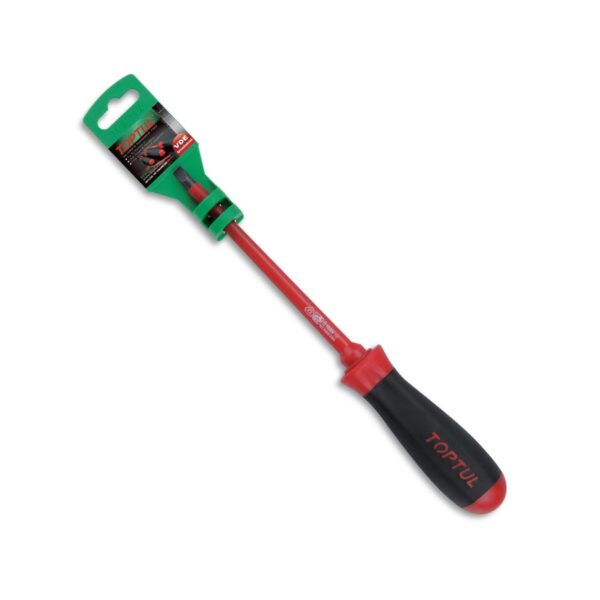 Obeng VDE Insulated Slotted Screwdrivers 1.2x6.5 mm Toptul FAEB6E15-22864