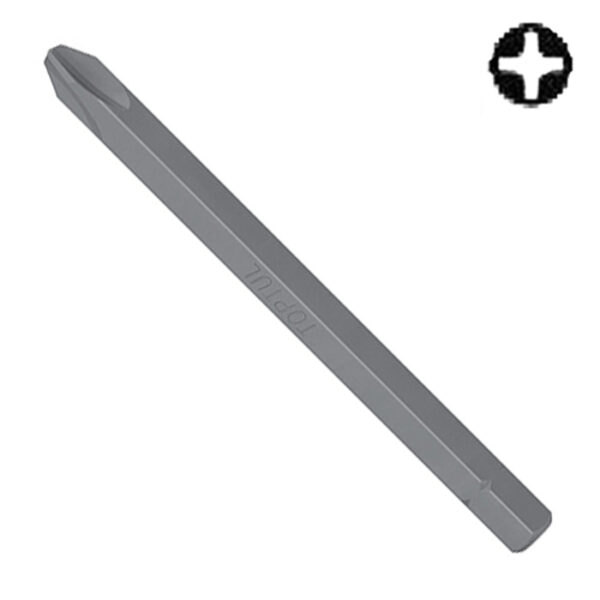 OBENG 5/16in HEX SHANK PHILLIPS INSERT BITS PH2 TOPTUL FSBF1002-23035