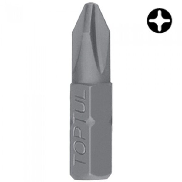 OBENG 5/16in HEX SHANK POZI INSERT BITS PZ4 TOPTUL FSCA1004-23039