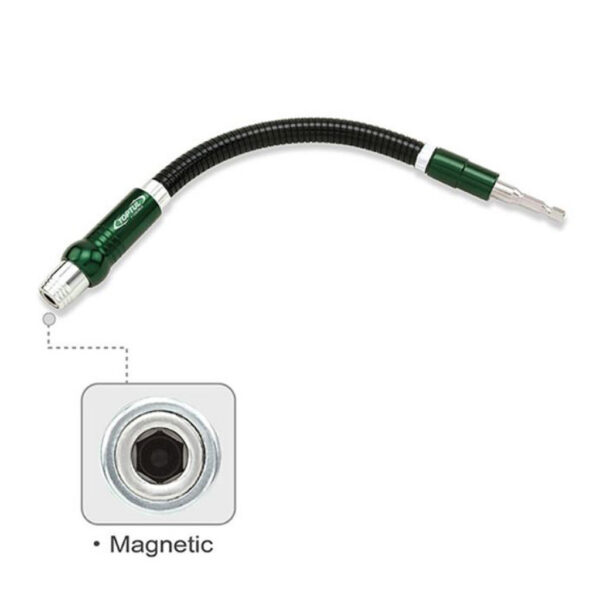 Obeng Flexible Extension Magnetic Bit Holder 1/4" x 1/4" Toptul FTDE0833-34250