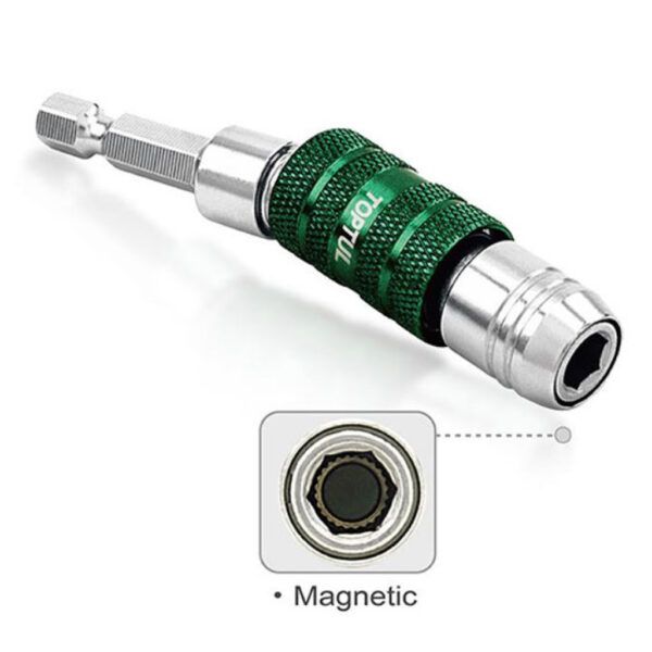 Obeng Universal Swivel Magnetic Bit Holder 1/4" x 1/4" Toptul FTGA0808-34253