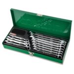 KUNCI 15deg STANDARD COMBINATION WRENCH SET TOPTUL GAAD1602-0