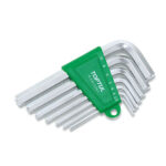 KUNCI L 7pcs SHORT TYPE HEX KEY WRENCH SET TOPTUL GAAL0701-0