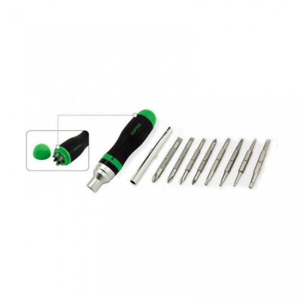 OBENG SCREWDRIVER 10pcs TOPTUL GAAR1002-23182