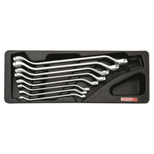KUNCI DOUBLE RING WRENCH SET OFFSET 45 deg TOPTUL GAAT0806-0