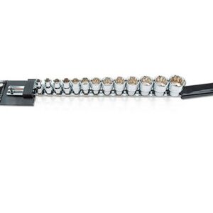 Kunci Sock DR. 12PT Socket Rail Set 13 Pcs 3/8" Toptul GBAQ1301-0