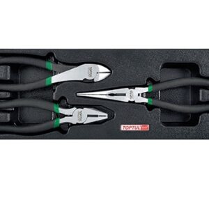 Tang Set Pliers Assortment Set 3 Pcs Toptul GBAT0304-0
