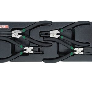 Tang Set Retaining Ring Pliers Set 4 Pcs Toptul GBAT0401-0
